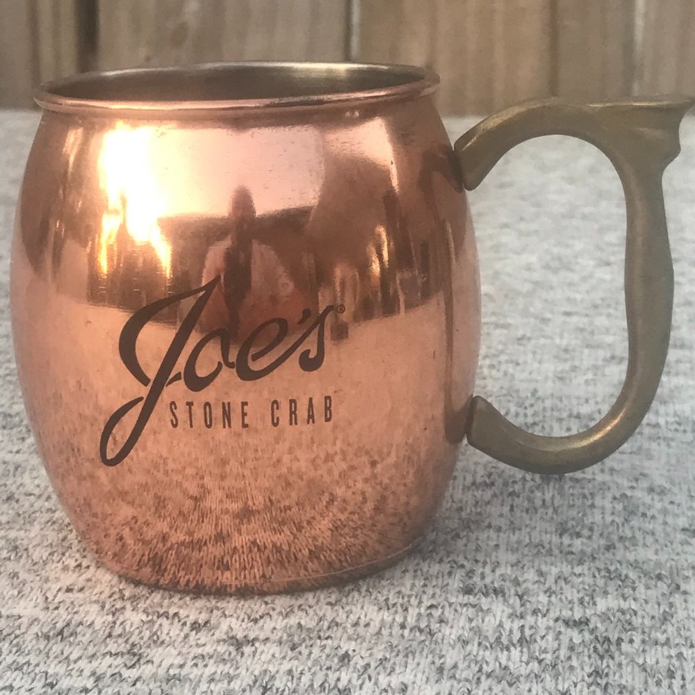 Joe's Stone Crab Metal Coffee Mug